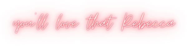 Copy of Love that Rebecca signed Copy of Love that Rebecca signed